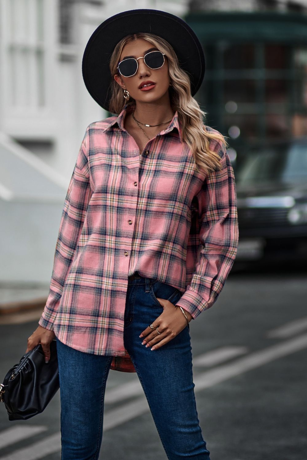 Plaid Long Sleeve Shirt